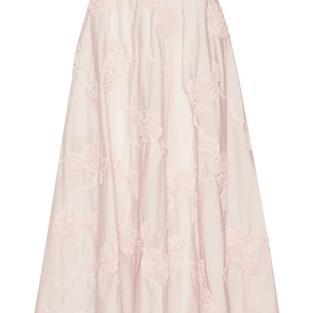 Миди-юбка с цветочным принтом