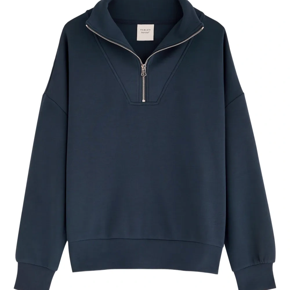 Свитшот на молнии до половины