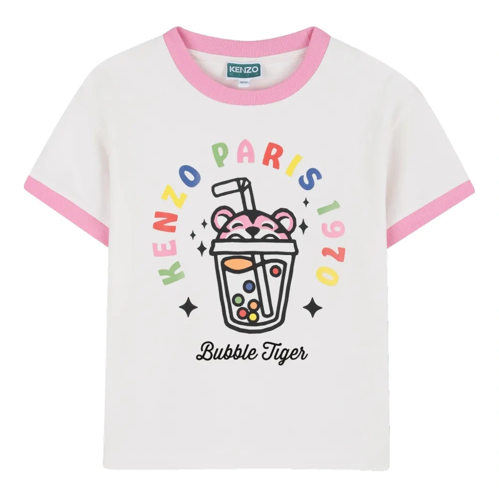 Графическая футболка с контрастной отделкой