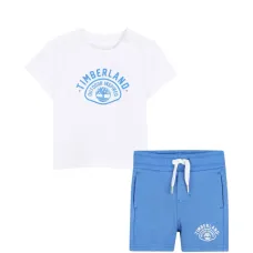 Комплект из двух шортов с принтом-логотипом Комплект из двух шортов с принтом-логотипом