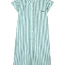 Платье-рубашка в полоску