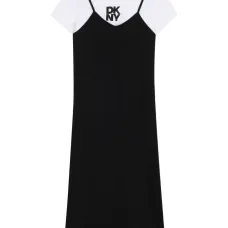 Платье с принтом логотипа