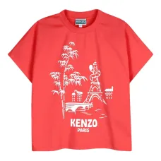 Футболка с графическим принтом и круглым вырезом