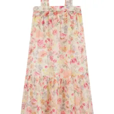 Платье с цветочным принтом