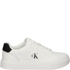 Кожаные кроссовки с логотипом