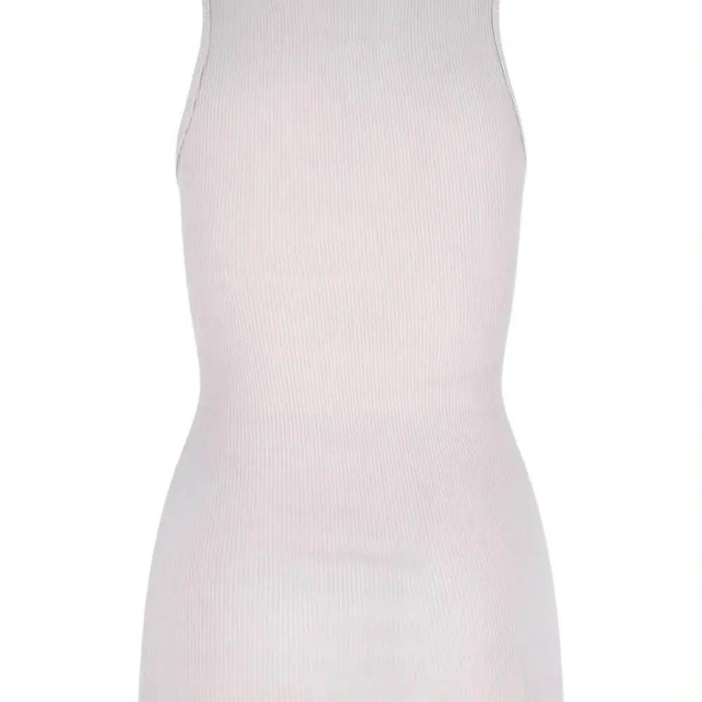 Топ-майка в рубчик