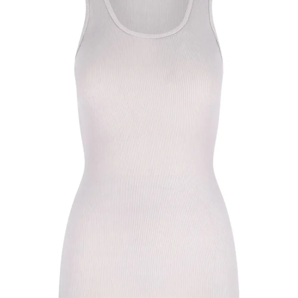 Топ-майка в рубчик