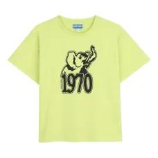 Футболка с принтом "слоновья кожа"