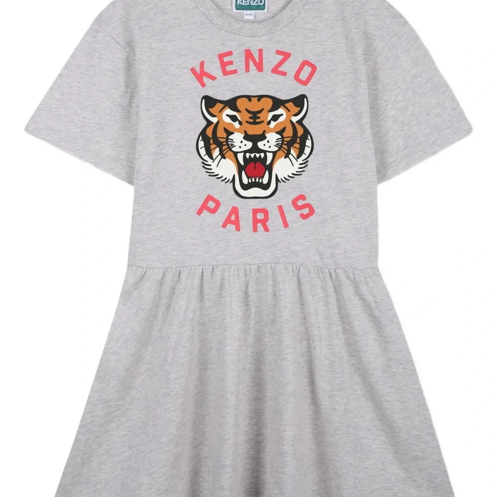 Платье с изображением тигра