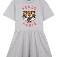 Платье с изображением тигра