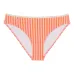 Вышитый бикини с полосатыми деталями Вышитый бикини с полосатыми деталями
