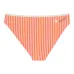 Вышитый бикини с полосатыми деталями Вышитый бикини с полосатыми деталями