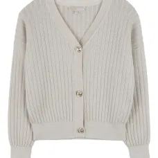 Кардиган в рубчик