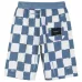 Клетчатые шорты с кулиской Клетчатые шорты с кулиской