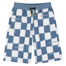 Клетчатые шорты с кулиской