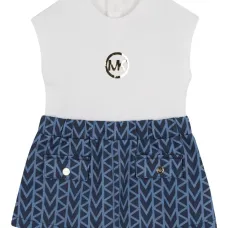 Платье с графическим принтом