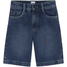 Джинсовые шорты с карманом