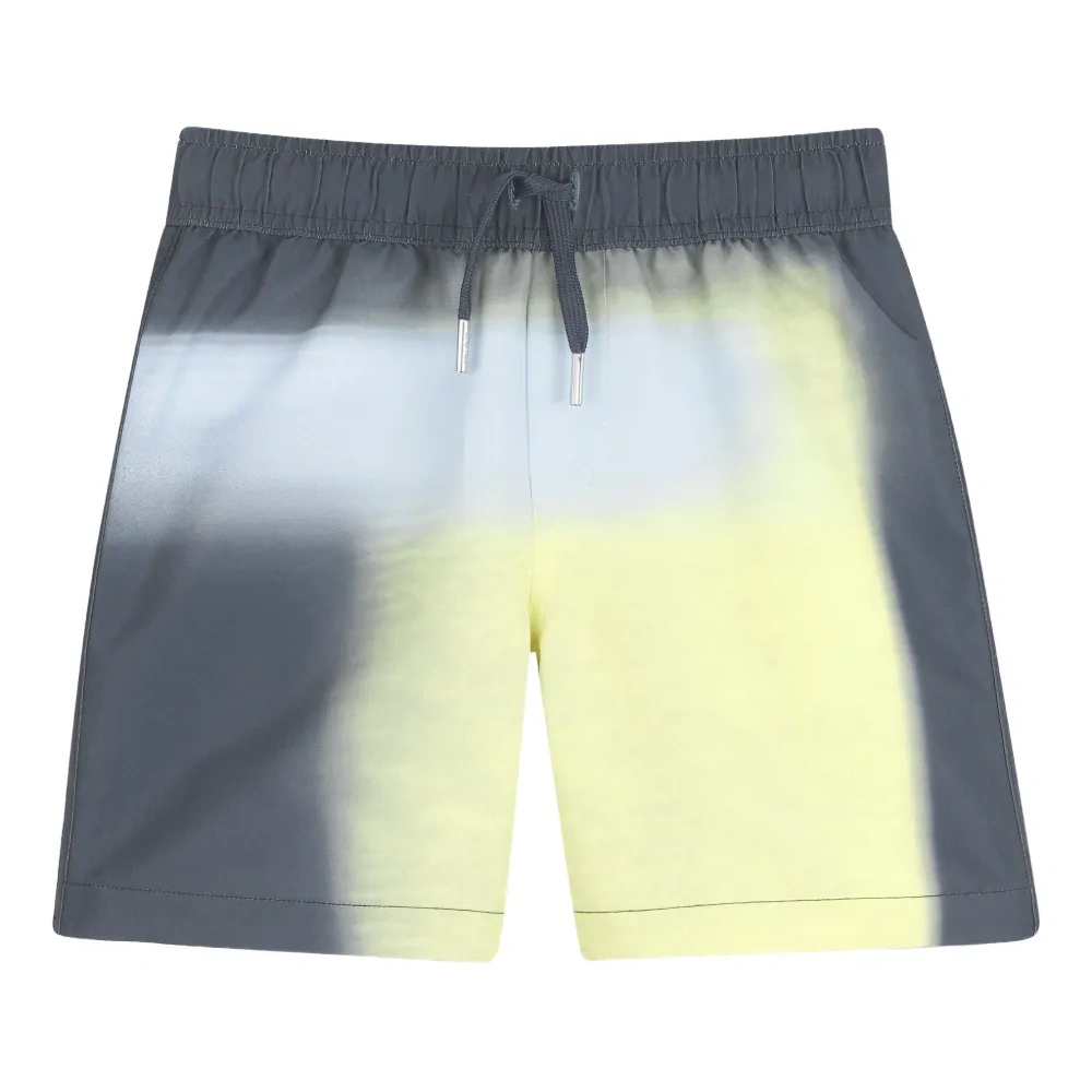 Купальник с кулиской и эффектом омбре