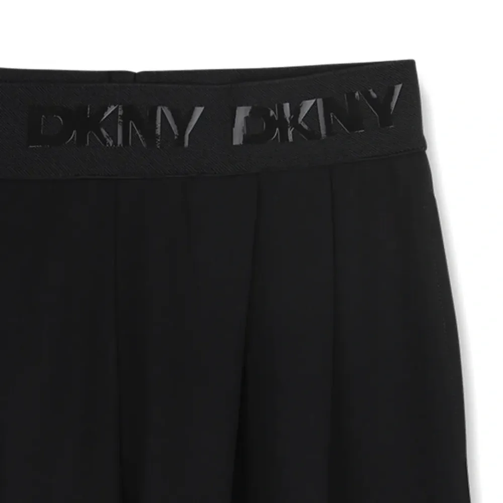 Брюки с поясом-резинкой с логотипом