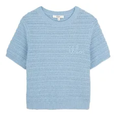 Свитер с вышитым логотипом