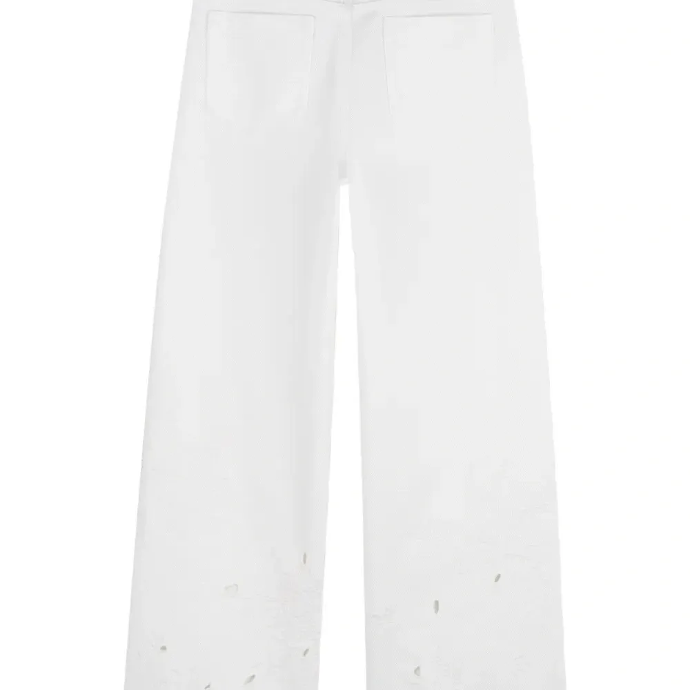 Брюки с цветочным узором