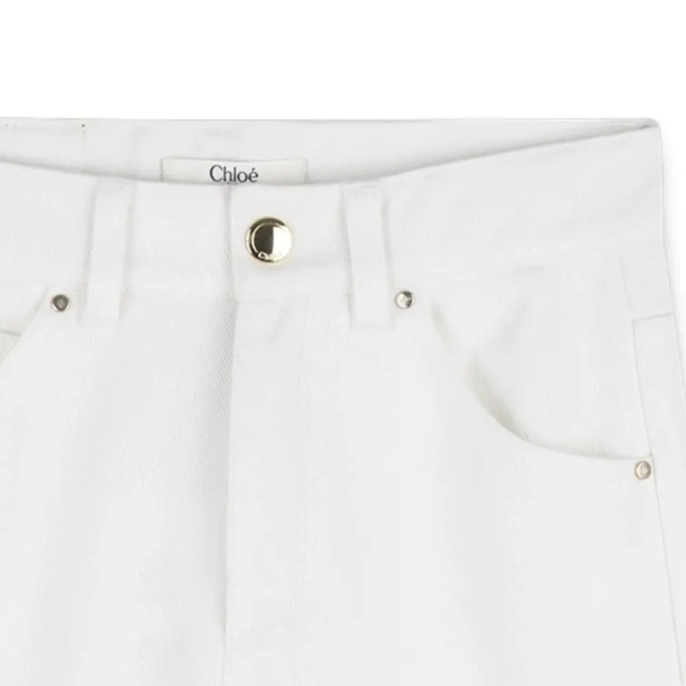 Брюки с цветочным узором