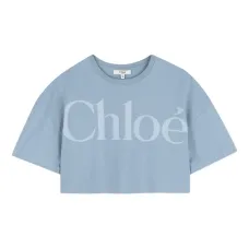 Хлопковая футболка с логотипом