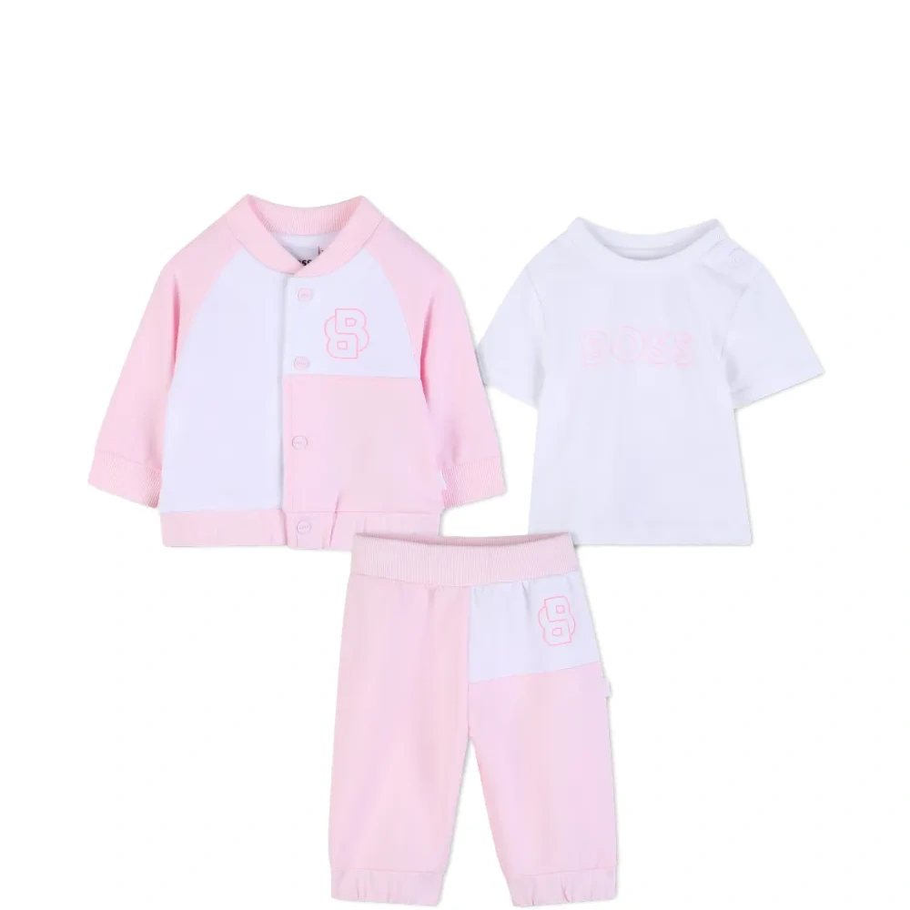 Комплект из топа и брюк в стиле колор-блок