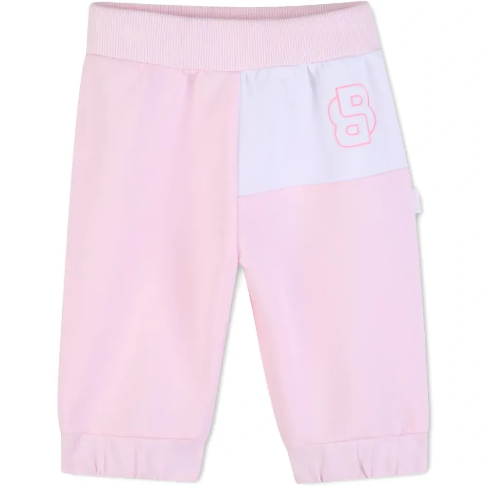 Комплект из топа и брюк в стиле колор-блок