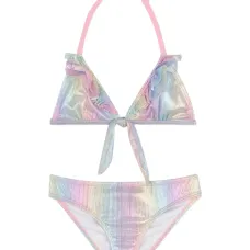 Бикини с оборками и завязками