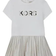 Платье-футболка с плиссировкой Платье-футболка с плиссировкой