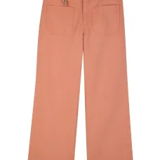 Брюки с накладными карманами и подвеской