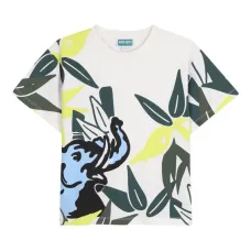 Футболка с цветочным принтом