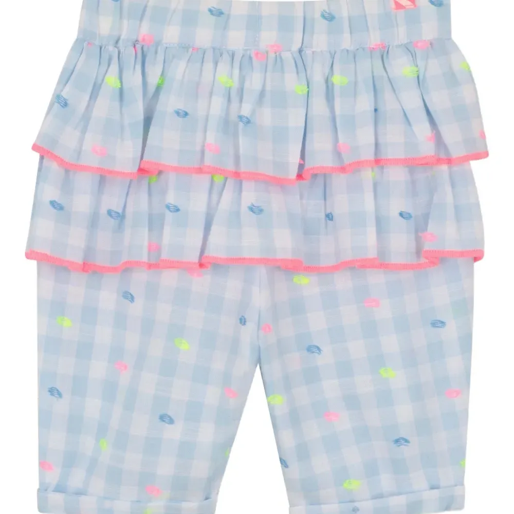 Брюки с принтом