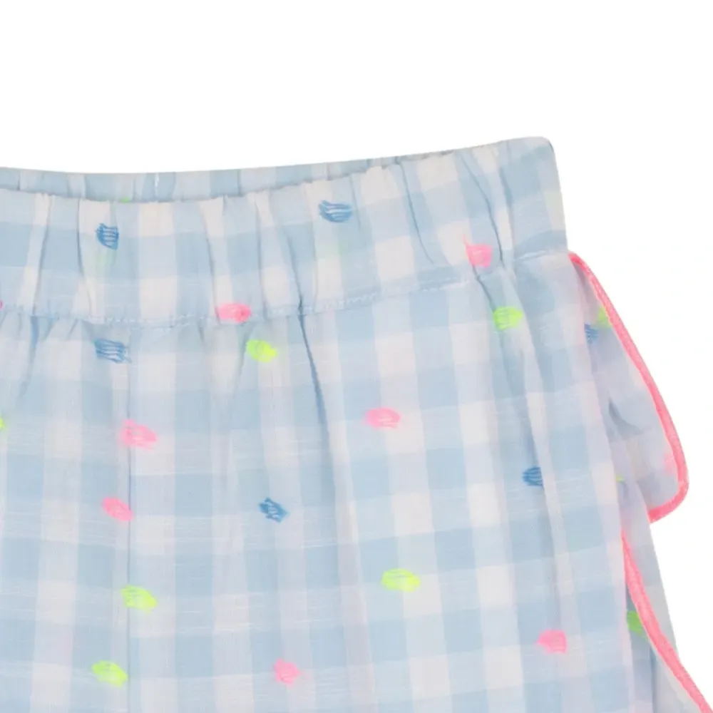 Брюки с принтом