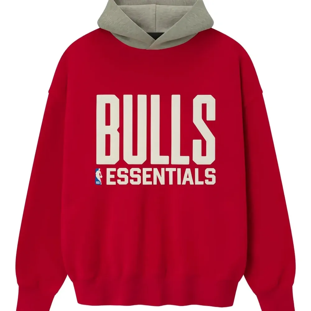 Толстовка с принтом и капюшоном Толстовка с принтом и капюшоном