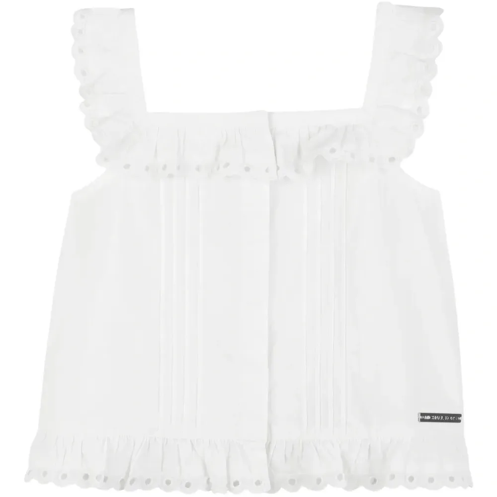 Блузка с оборками