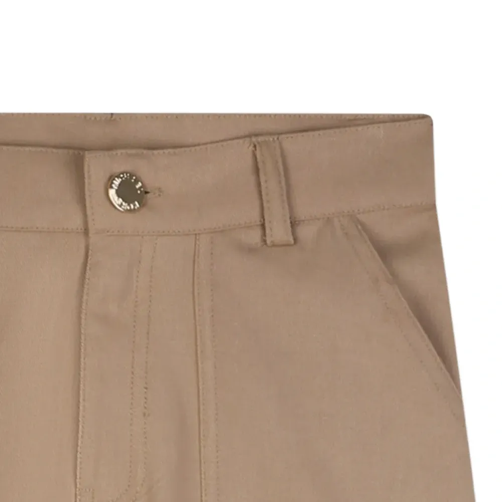 Брюки с накладными карманами