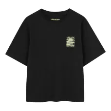 Футболка с цветочным принтом