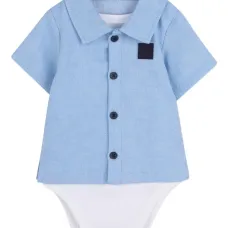 Комплект из футболки и шортов с эластичным поясом