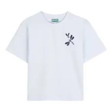 Футболка с принтом стрекозы