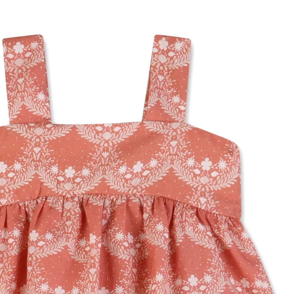 Комплект из топа и шортов с цветочным принтом Комплект из топа и шортов с цветочным принтом