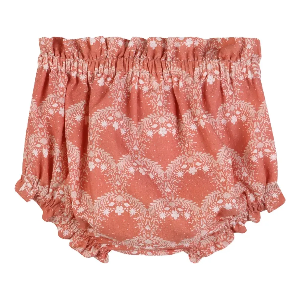 Комплект из топа и шортов с цветочным принтом Комплект из топа и шортов с цветочным принтом