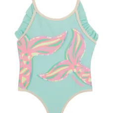 Купальник с оборками