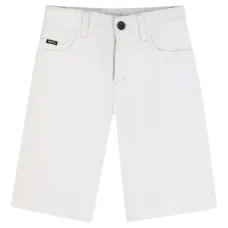 Шорты с нашивкой-логотипом