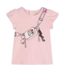 Платье с графичным принтом