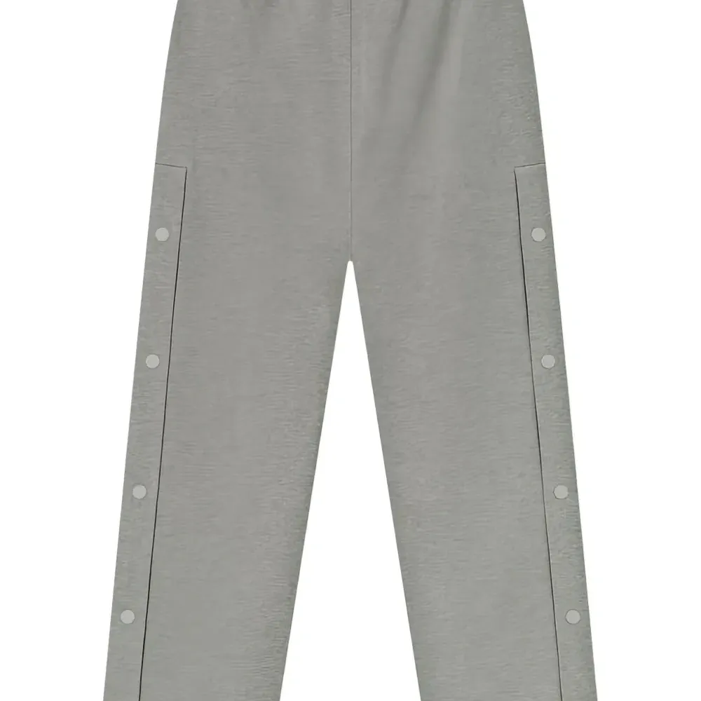 Брюки на молнии с пуговицами