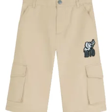 Шорты-карго с аппликацией