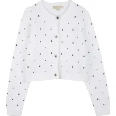 Кардиган с заклепками