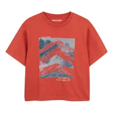 Футболка с принтом